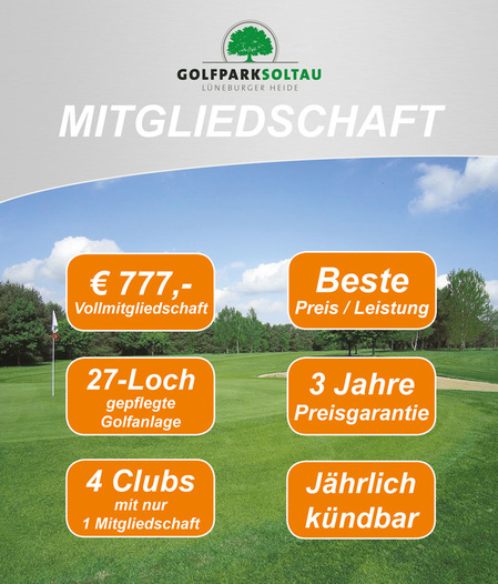 Golf Mitgliedschaft Golfpark Soltau