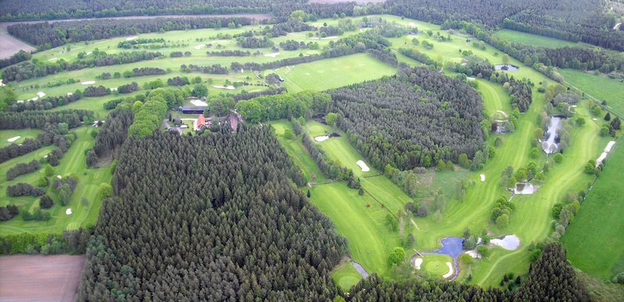 Luftbild Golfpark Soltau - 27-Loch Golfplatz